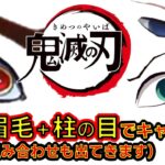 【鬼滅の刃】アニメクイズ 　目＋眉毛クイズ　柱や鬼の目と眉毛が合体してます　全14問　無限列車大ヒット　Demon Slayer　Kimetsu no Yaiba　漫画　Anime quiz