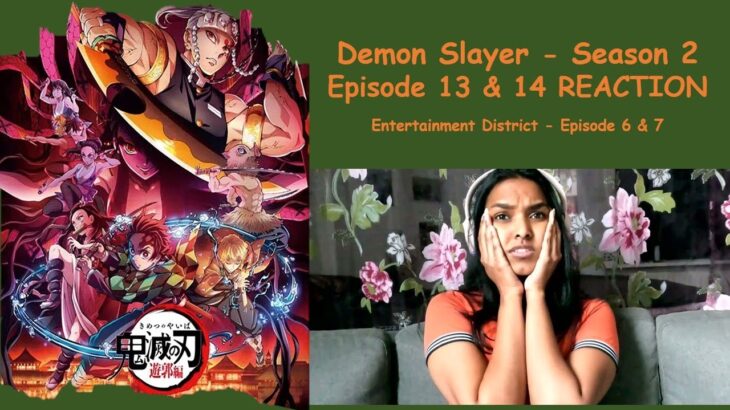 Demon Slayer: Kimetsu no Yaiba (鬼滅の刃) – Season 2 Episode 13 & 14 ENTERTAINMENT DISTRICT ARC REACTION