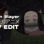 Demon Slayer Anime [AMV EDIT] 鬼滅の刃アニメ[AMVEDIT]