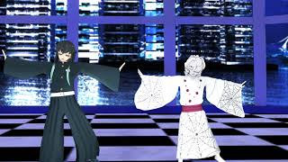 【鬼滅の刃MMD】無一郎くんと累くんでメルト