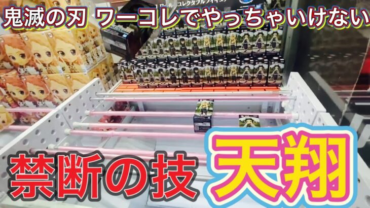 【鬼滅の刃】アソート数の少ないお館様を狙いにワーコレに挑んだ結果〔クレーンゲーム〕