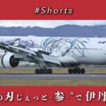 鬼滅の刃じぇっと-参- | 伊丹空港着陸 | ANA | Boeing 777-200ER［JA745A］| Landing at Osaka［ITM/RJOO］| #Shorts