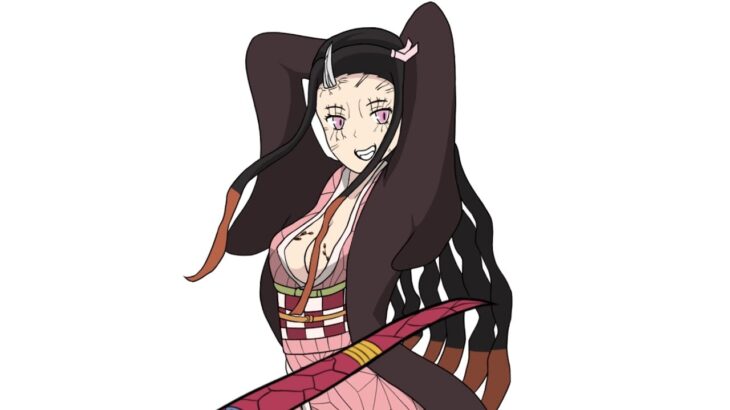 Nezuko zero two dodging meme 【きめつのやいば・Demon slayer・刀鍛冶の里編・鬼滅の刃・귀멸의칼날・tanjiro・禰豆子・炭治郎・MAD・animation】