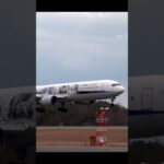 [飛行機動画] ANA 鬼滅の刃ジェット壱号機 Boeing767-300ER(広島空港)#shorts