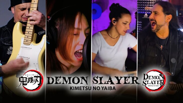 Demon Slayer (Kimetsu no Yaiba 鬼滅の刃OP2) – 残響散歌 (ZANKYOU SANKA) METAL feat. Yoko, Ra Tache & Pedro.