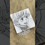 Zenitsu ｜鬼滅の刃　#shorts #zenitsu #sketch