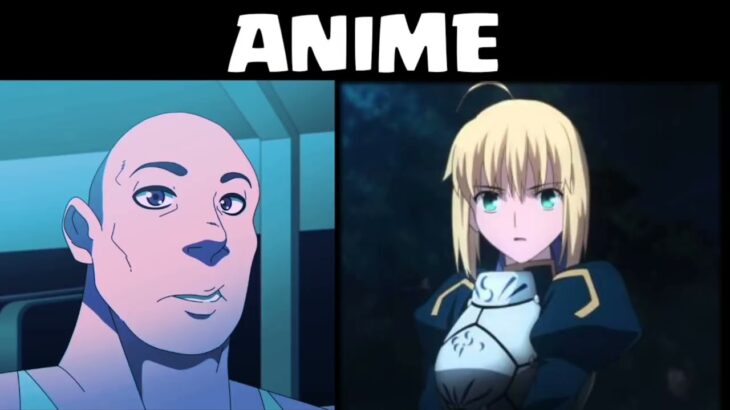 【鬼滅の刃】Anime vs Reddit (the rock reaction meme) / アニメ vs ヘンタイ (ザ・ロック　リアクションミーム)