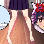 【鬼滅の刃】女体化炭治郎の隊服をミニスカートにするアニメ👓【Demon Slayer】An anime that turns Tanjiro’s uniform into a miniskirt.