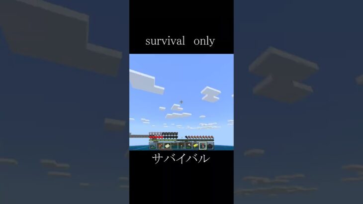 survivalで鬼滅の刃作ってみた　＃Minecraft