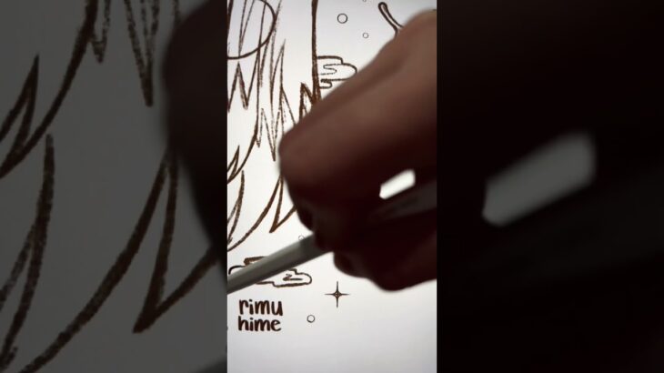 【Demon Slayer】Drawing Muichiro Tokito | 鬼滅の刃 | Anime Art #shorts