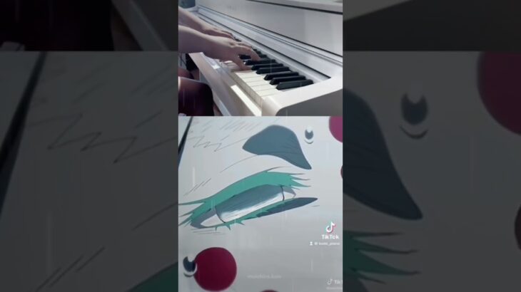 Gentle Rain 鬼滅の刃 #piano #pianist #anime #demonslayer #鬼滅の刃 #pianocover #アニメ #ピアノ #fypシ #fyp #foryou