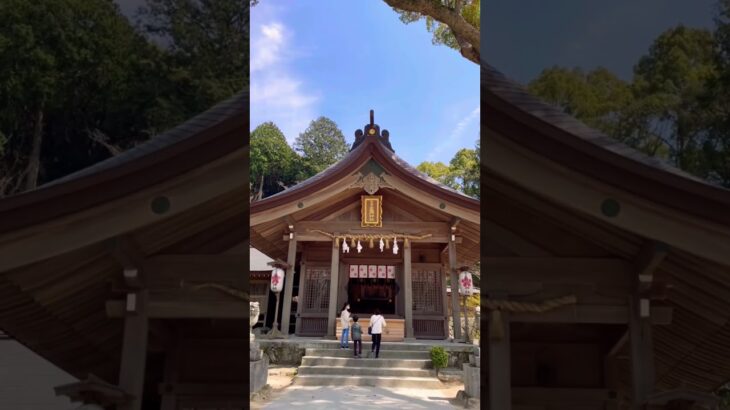 「宝満宮 竈門神社」🌸鬼滅の刃の聖地👍縁結びや厄除⚡️太宰府の鬼門封じの古社⛩✨