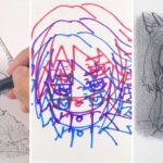 【鬼滅の刃】驚くべきすごい6つのアイデアでイラストを描く！