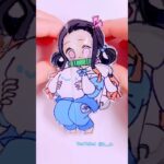 アニメハンドメイド -鬼滅の刃  Demon Slayer -Nezuko x Cinnamoroll   Anime diy ideas #demonslayer #anime #diy