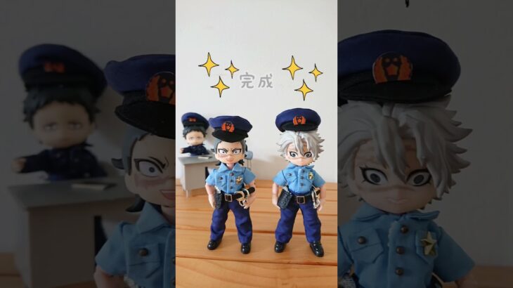 【鬼滅の刃】POLICEコスチューム作ってみた