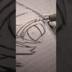Drawing MITSURI || demon slayer ( 鬼滅の刃 ) || kimetsu no yaiba #shorts #mitsuri #demonslayer #drawing