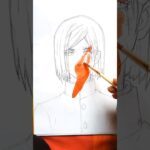 Nobara Kigusaki ✨ : Jujutsu kaisen S2 : Anime character drawing #shorts